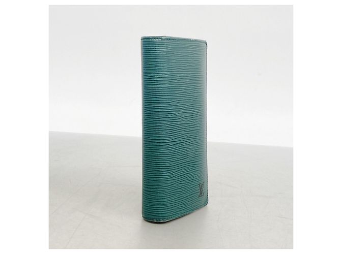 Brazza Louis Vuitton Epi Monogram Eclipse Long Wallet Green - view 2