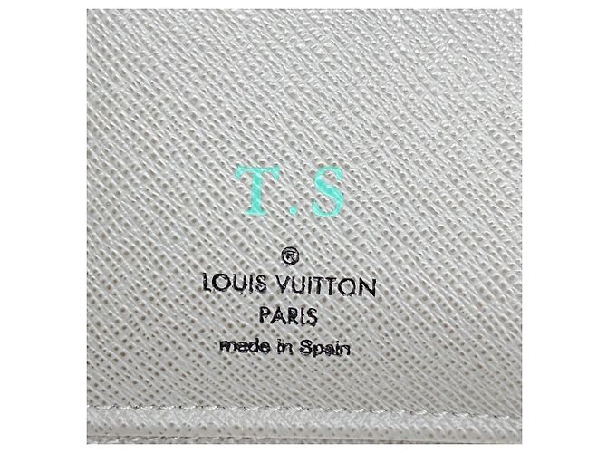Brazza Louis Vuitton Epi Monogram Eclipse Long Wallet Green - view 4