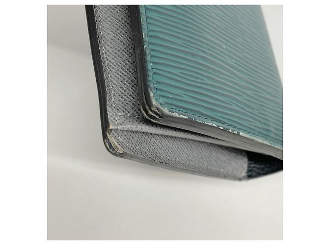 Brazza Louis Vuitton Epi Monogram Eclipse Long Wallet Green - view 5