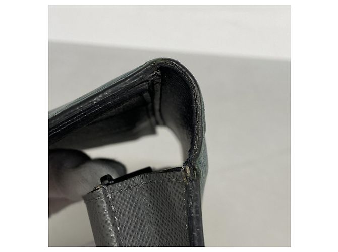 Brazza Louis Vuitton Epi Monogram Eclipse Long Wallet Green - view 6
