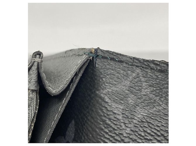 Brazza Louis Vuitton Epi Monogram Eclipse Long Wallet Green - view 7