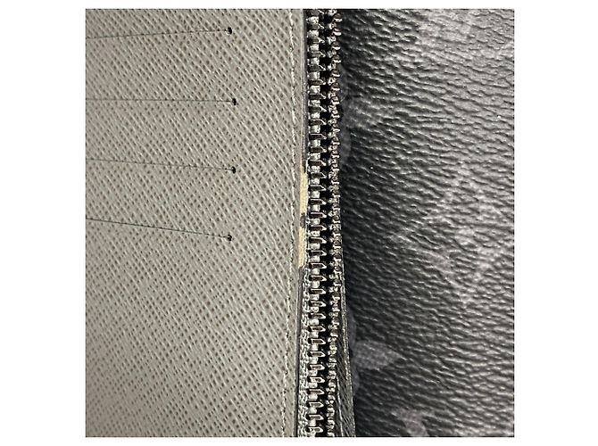 Brazza Louis Vuitton Epi Monogram Eclipse Long Wallet Green - view 8