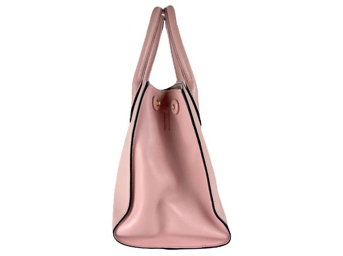 Borsa in pelle rosa Prada - vista 2