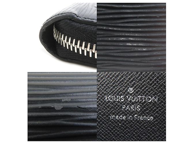 Louis Vuitton Epi Zippy Wallet Black - view 5