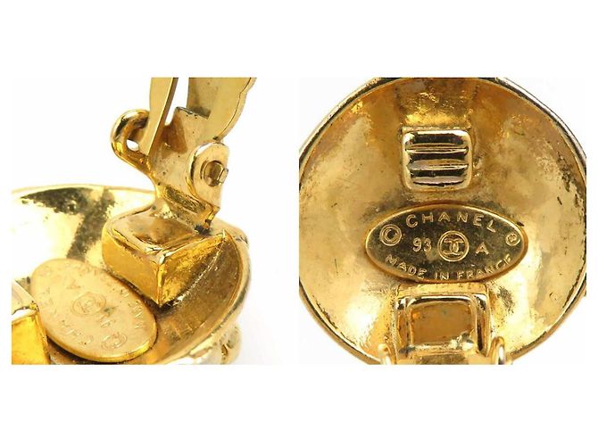 Orecchini in metallo dorato Coco Mark di CHANEL per donne D'oro - vista 5