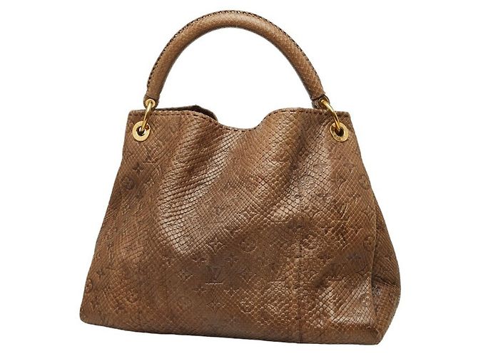 Borsa Tote/Spalla Louis Vuitton Monogram Artsy MM Marrone Grigio - vista 2