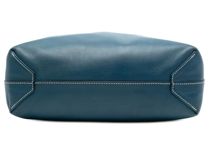 Hermès Blu Clémence Double Sens 28 Blu navy - vista 3