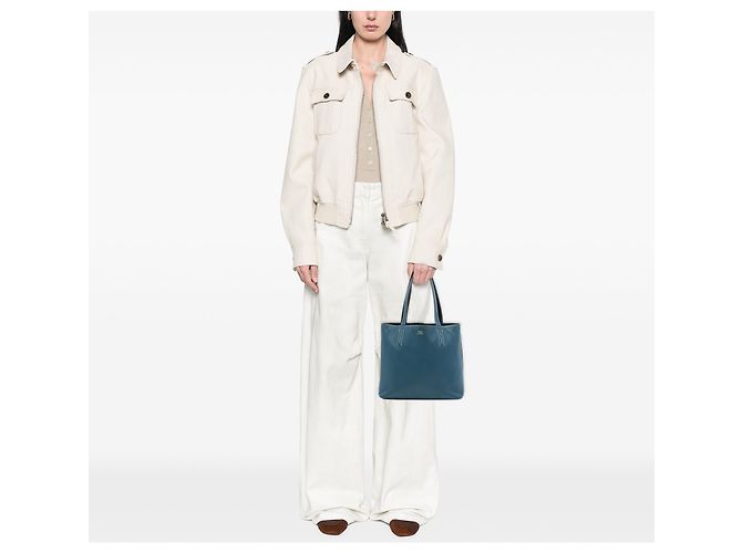 Hermès Blu Clémence Double Sens 28 Blu navy - vista 7