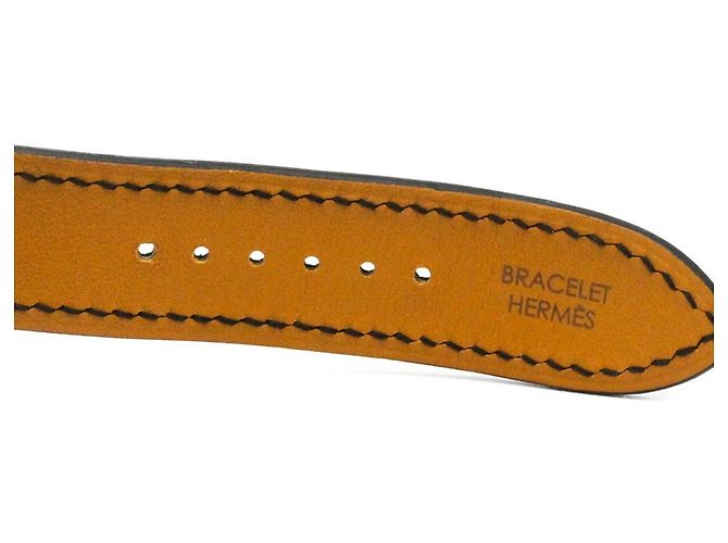 Hermès Orologio automatico da uomo Hermes Cape Cod in acciaio e pelle CC1.710 - vista 7