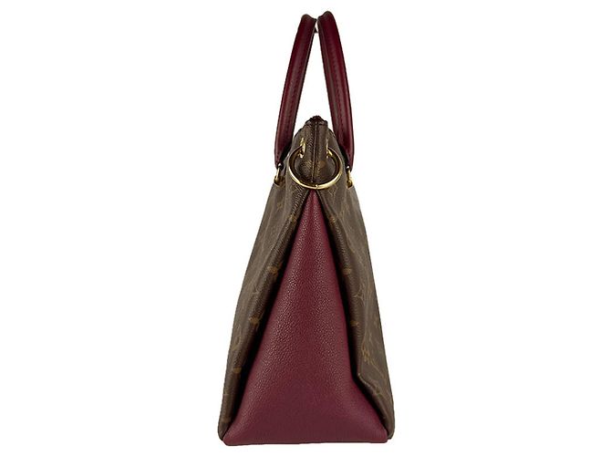 Borsa Pallas Monogram Louis Vuitton Bordò Monogramma - vista 2
