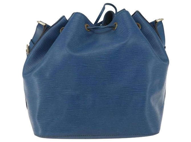 Noe Borsa Petit Noé in pelle Epi media Louis Vuitton Blu - vista 2