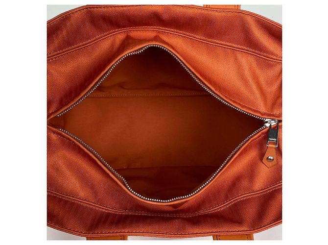 Borsa Tote Acapulco PM di Hermès Arancione - vista 7