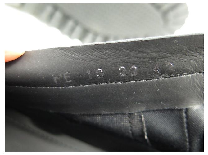 NUOVE STIVALI MID TOP COMBAT CHRISTIAN DIOR 42 CANVAS OBLÍQUO E PELLE Nero - vista 10