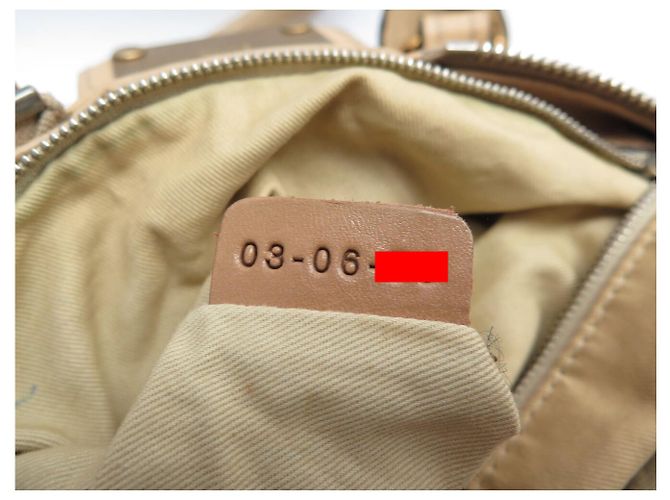 Chloé BORSA A SPALLA CHLOE PADDINGTON 2006 IN PELLE BEIGE - vista 14