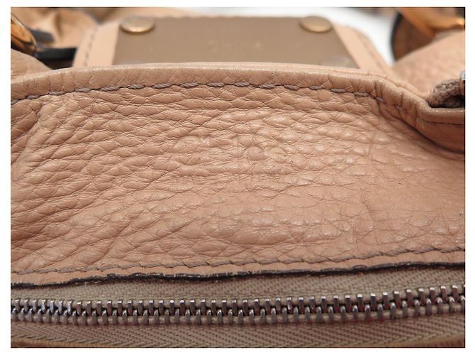 Chloé BORSA A SPALLA CHLOE PADDINGTON 2006 IN PELLE BEIGE - vista 20