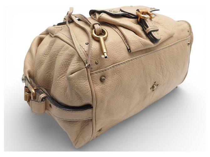 Chloé BORSA A SPALLA CHLOE PADDINGTON 2006 IN PELLE BEIGE - vista 4