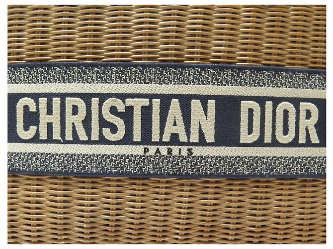 NUOVO BORSO DIOR WICKER MM M7601CMV0 OSIER CON TRACOLLA - vista 5