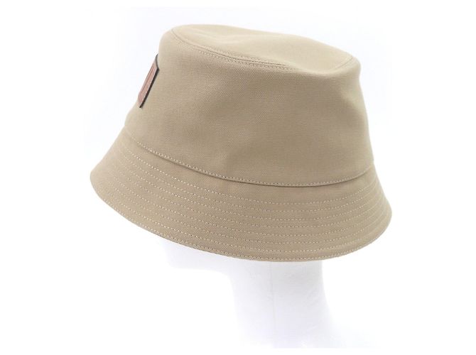 Cappello in cotone con patch in pelle logo Loewe - vista 2