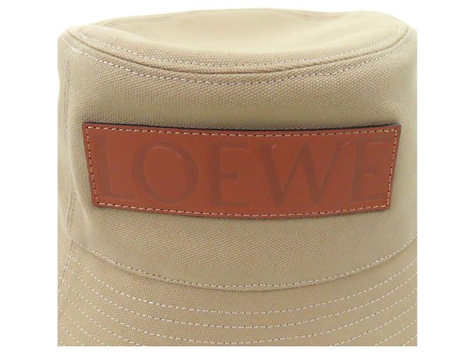 Cappello in cotone con patch in pelle logo Loewe - vista 6