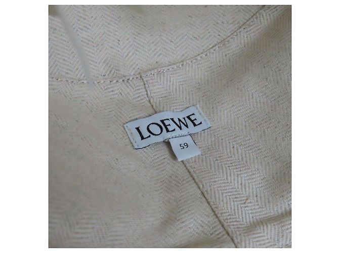 Cappello in cotone con patch in pelle logo Loewe - vista 7
