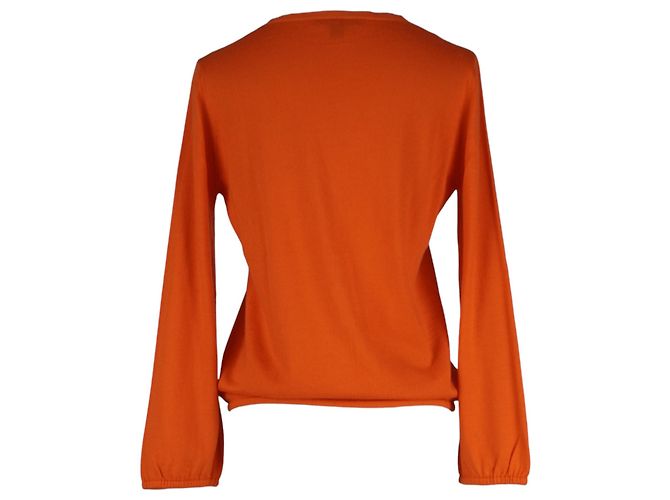 Cárdigan naranja Louis Vuitton - vista 3