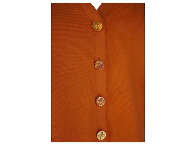 Cárdigan naranja Louis Vuitton - vista 5