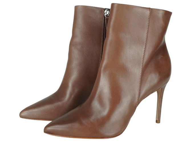 Stivaletti in pelle marrone SCHUTZ - vista 2