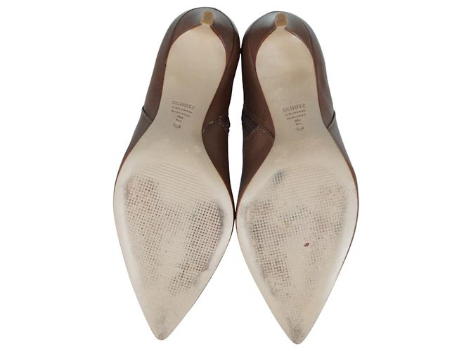 Stivaletti in pelle marrone SCHUTZ - vista 6