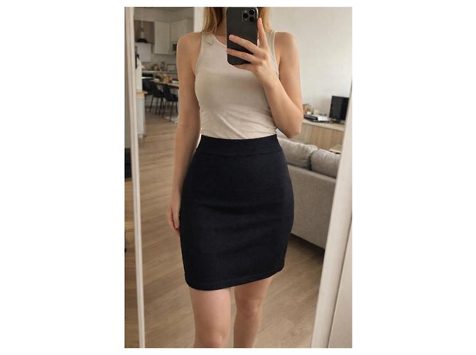 Authentischer Vintage Givenchy Rock - Größe 36 (S) Damen - Schwarz - Ansicht 2