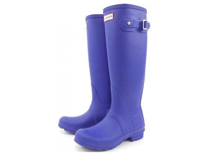 Autre Marque Stivali HUNTER Blu - vista 3