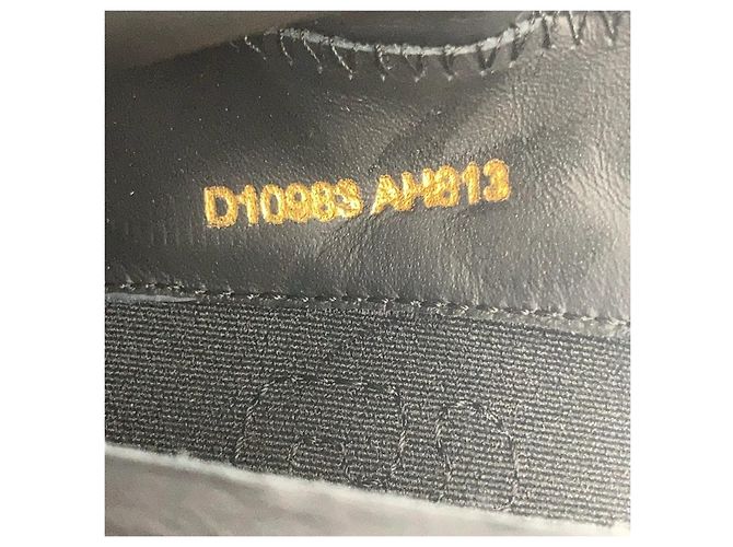 Dolce & Gabbana Lederstiefel schwarz Größe 30 - Ansicht 10