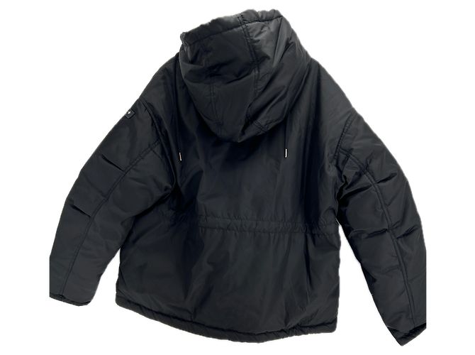 Autre Marque Giacca a vento TATRAS nera con mezza zip e cappuccio Nero - vista 2