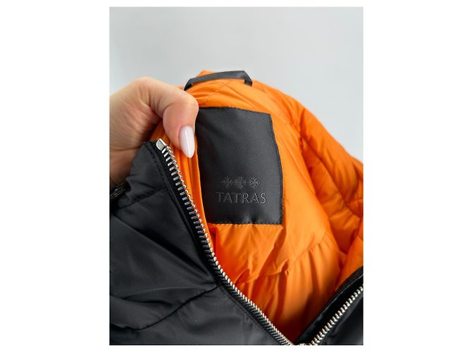Autre Marque Giacca a vento TATRAS nera con mezza zip e cappuccio Nero - vista 3