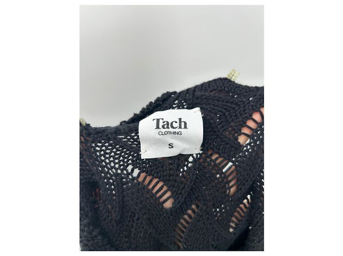 Autre Marque Kurzes asymmetrisches schwarzes Kleid - Ansicht 6
