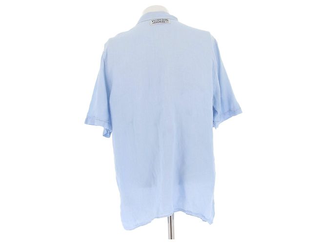 Vilebrequin Leinenhemd hellblau kurzarm XL - Ansicht 2