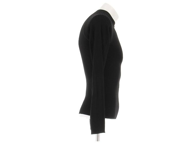 Autre Marque Pull noir YHONE L - vue 3