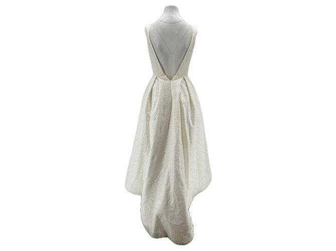Autre Marque Vestido de novia de encaje blanco Las Maravillosas - vista 2