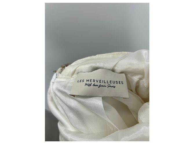 Autre Marque Vestido de novia de encaje blanco Las Maravillosas - vista 5