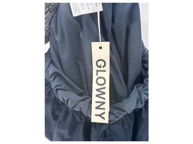 Autre Marque Gonna corta a palloncino nera Nero - vista 3