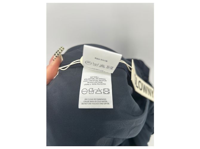Autre Marque Gonna corta a palloncino nera Nero - vista 4
