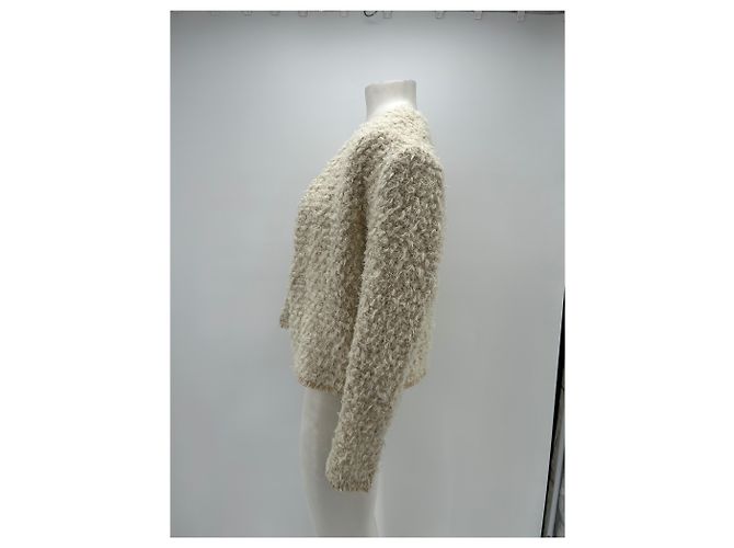 Iro Wolljacke Beige - Ansicht 4