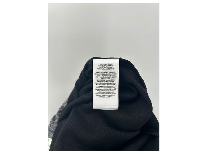 Polo Ralph Lauren Langes schwarzes Kleid mit Wolle - Ansicht 6