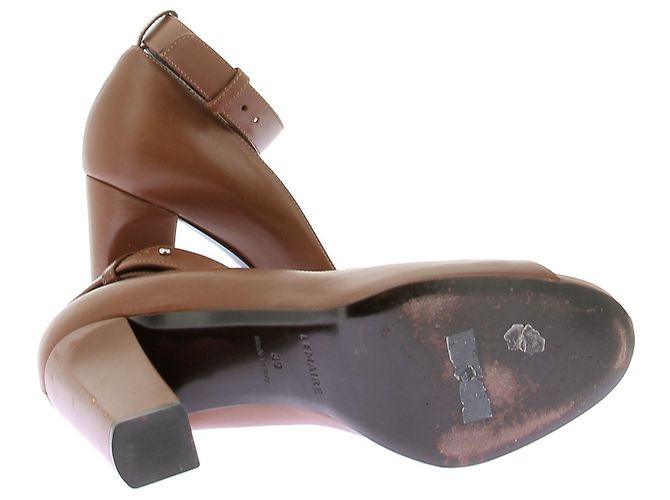 Lemaire Braune Leder-Pumps - Ansicht 7