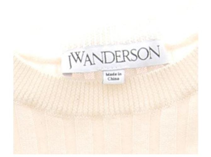 Top blanco con volantes de lana JW Anderson - vista 5