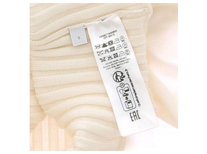 Top blanco con volantes de lana JW Anderson - vista 6