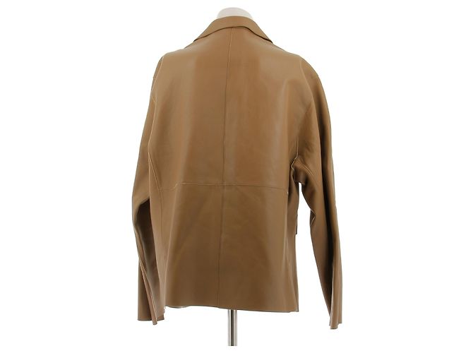 Totême Lederjacke braun - Ansicht 2