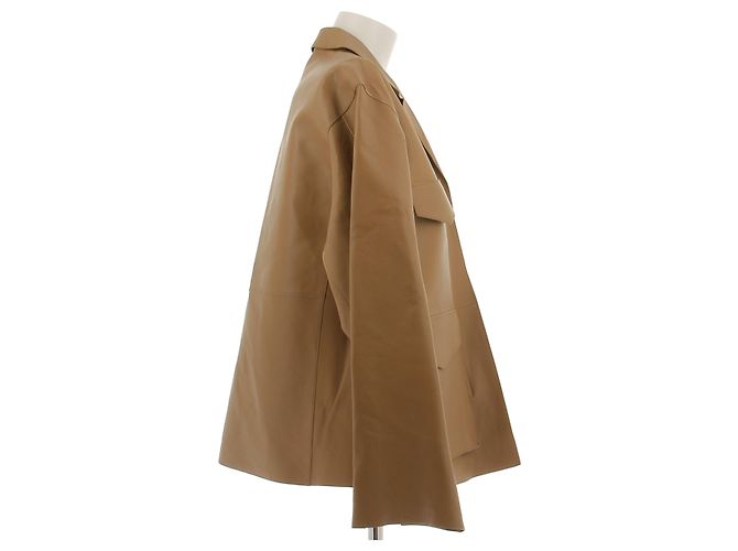 Totême Lederjacke braun - Ansicht 3