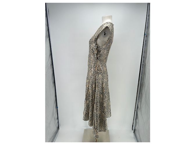 Isabel Marant Pour H&M Lamé-Kleid Golden - Ansicht 4