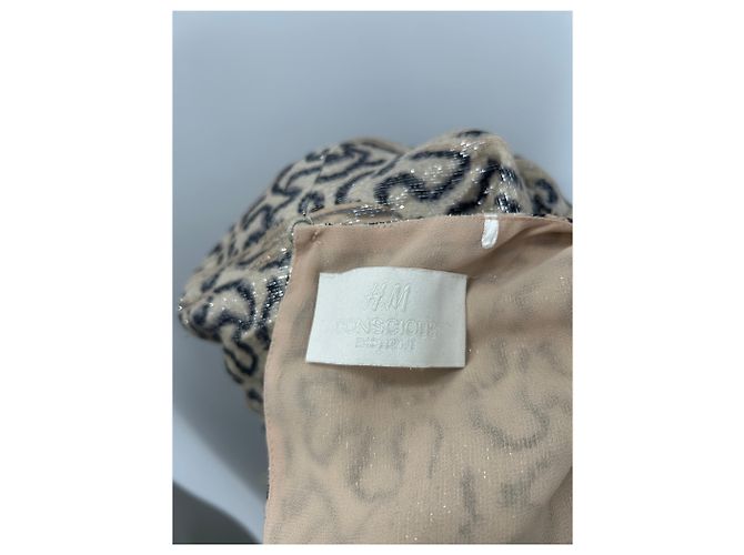 Isabel Marant Pour H&M Lamé-Kleid Golden - Ansicht 5