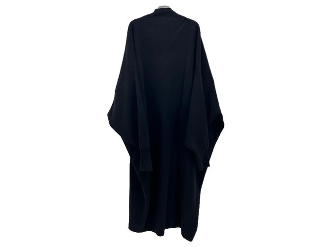 Alaïa Langer grauer Wollmantel - Ansicht 2